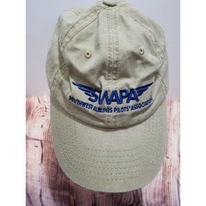 Southwest Airlines Pilots' Association Khaki Adjustable Cap OS